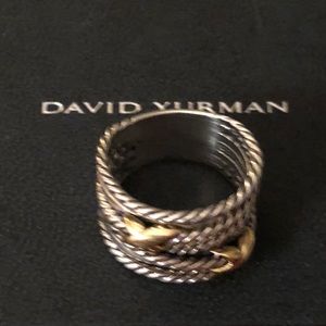David Yurman double crossover ring